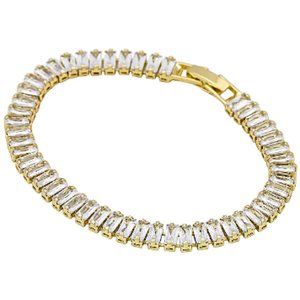 NEW ~ Anthropologie Amber Sceats Rectangle Tennis Bracelet